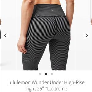 Lululemon Wunder Under Leggings